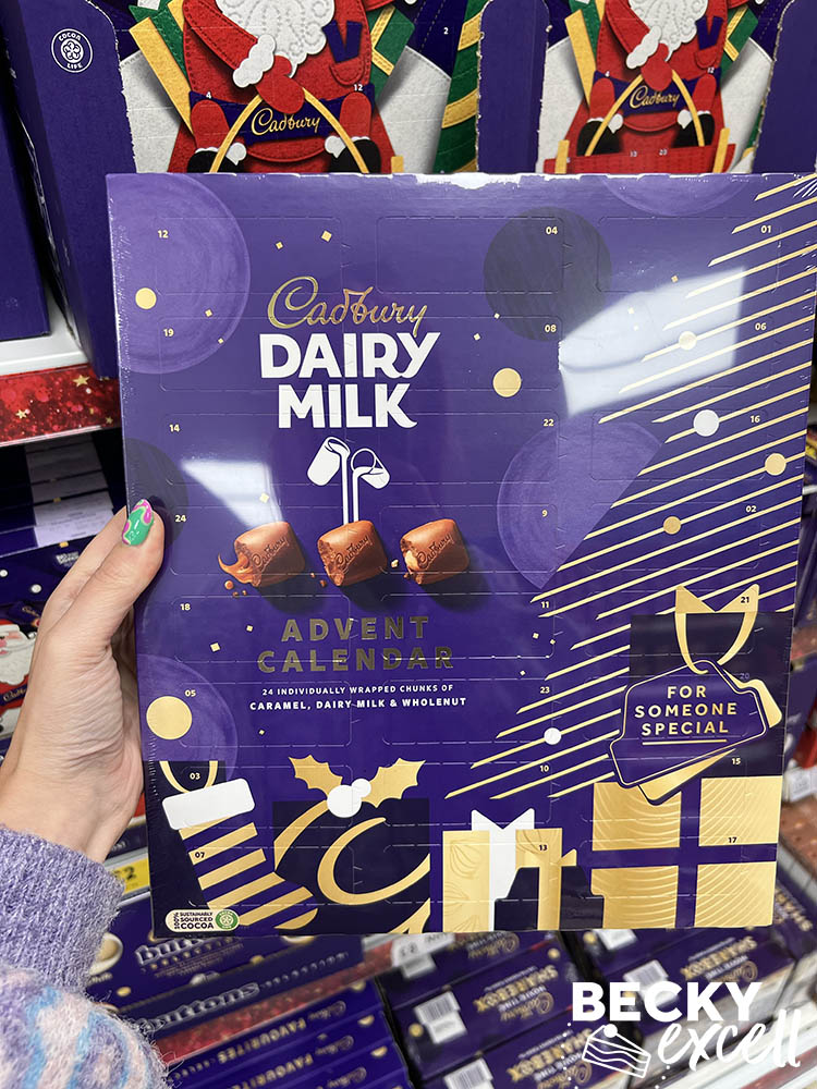 gluten-free advent calendar guide 2024 Cadbury dairy milk advent calendar tesco