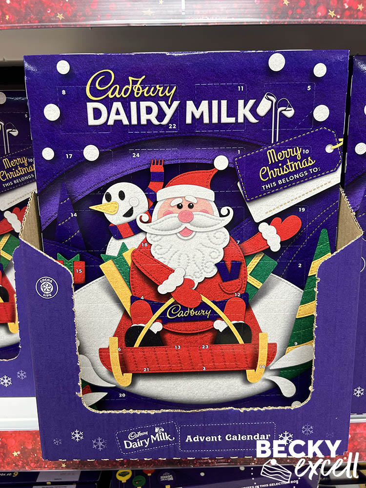 gluten-free advent calendar guide 2024 Tesco Cadbury Dairy Milk