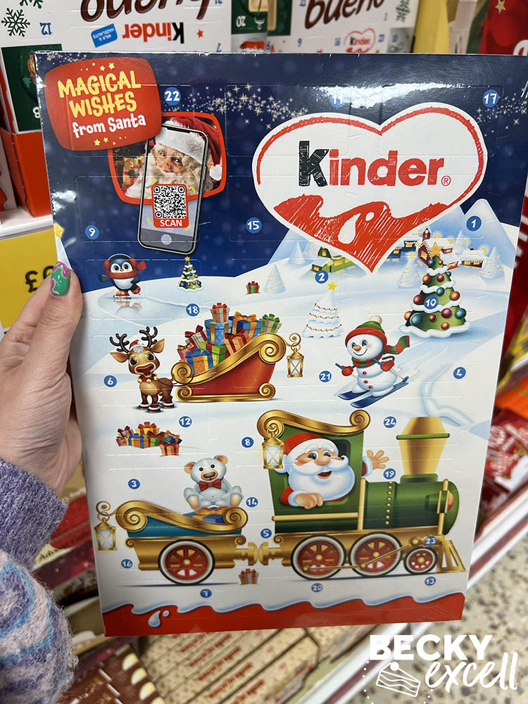 gluten-free advent calendar guide 2024 Kinder magical wishes advent calendar tesco