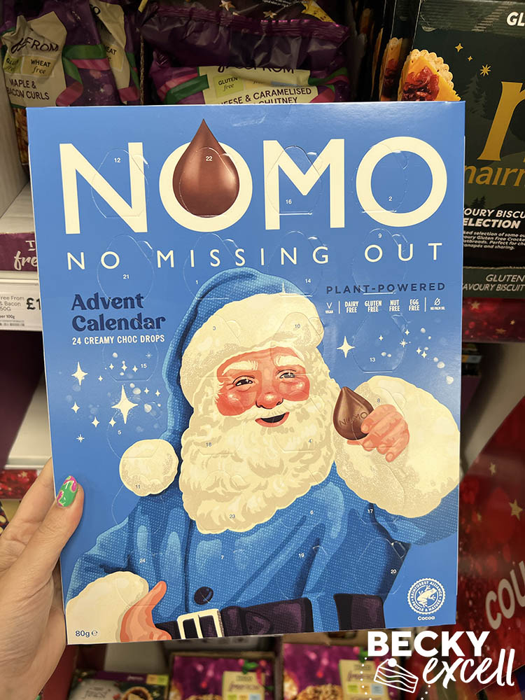 gluten-free advent calendar guide 2024 NOMO no missing out advent calendar tesco