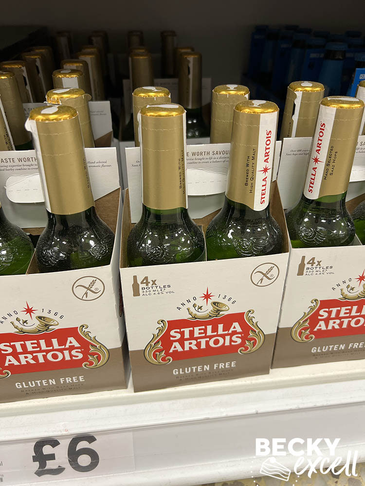 Stella Artois gluten-free Tesco