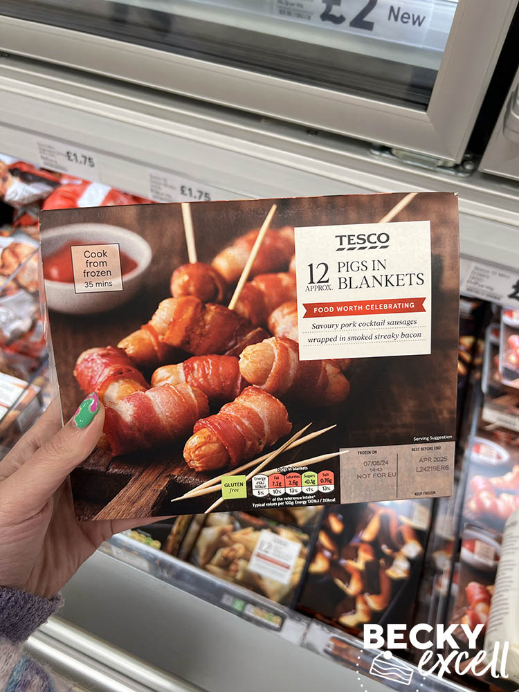 Tesco 12 pigs in blankets gluten-free