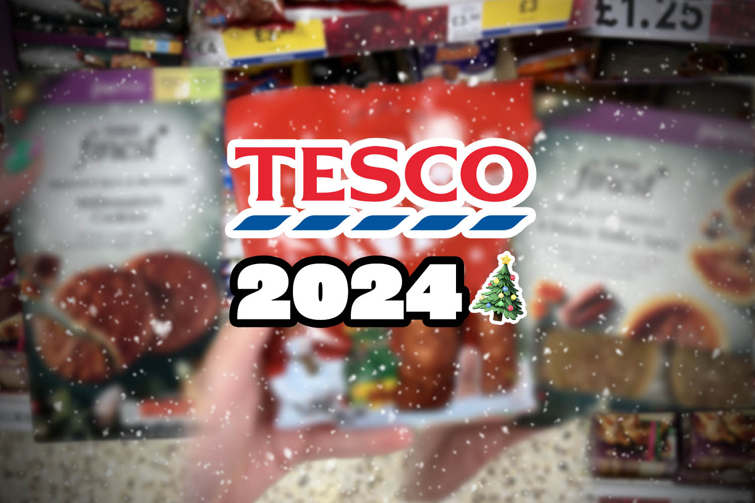 Tesco's Glutenfree Christmas Products 2024