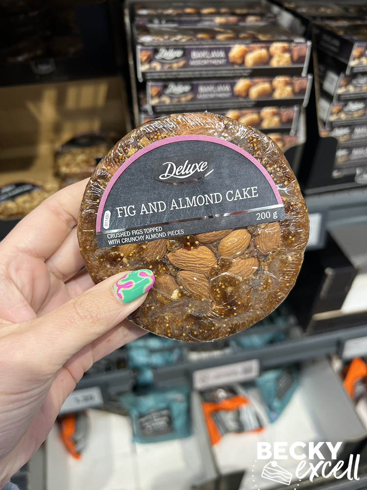 Deluxe fig and almond cake Lidl's Gluten-free Christmas Products 2024