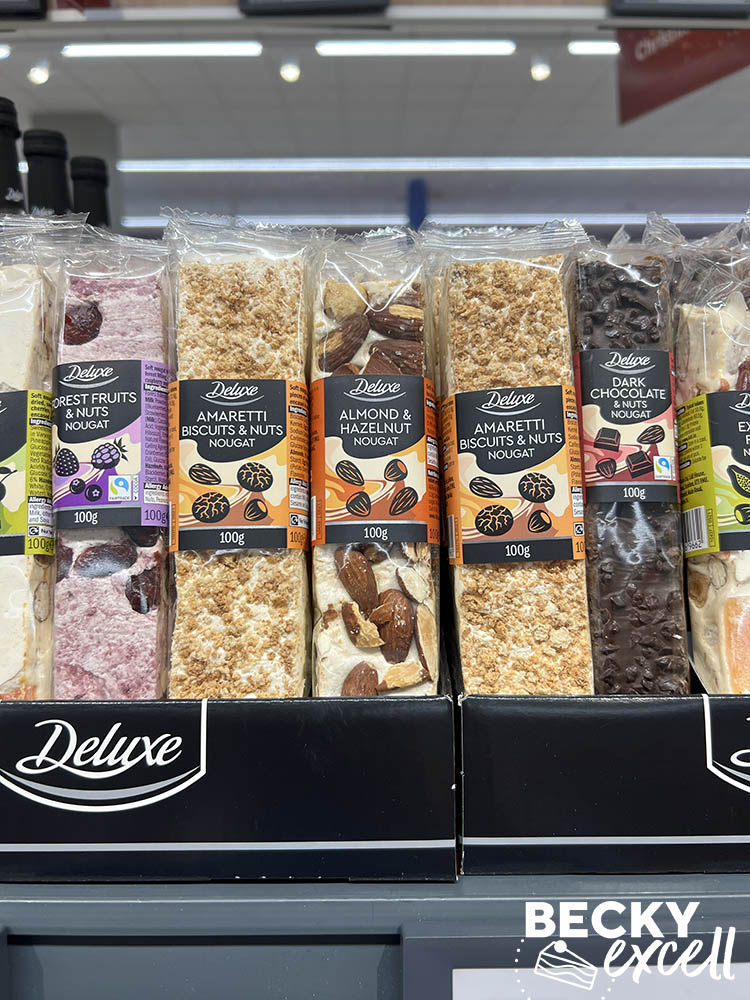 Deluxe nougat Lidl's Gluten-free Christmas Products 2024