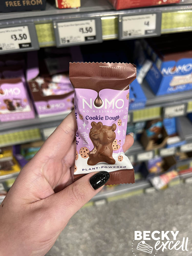 NOMO cookie dough reindeer plant powered morrisons