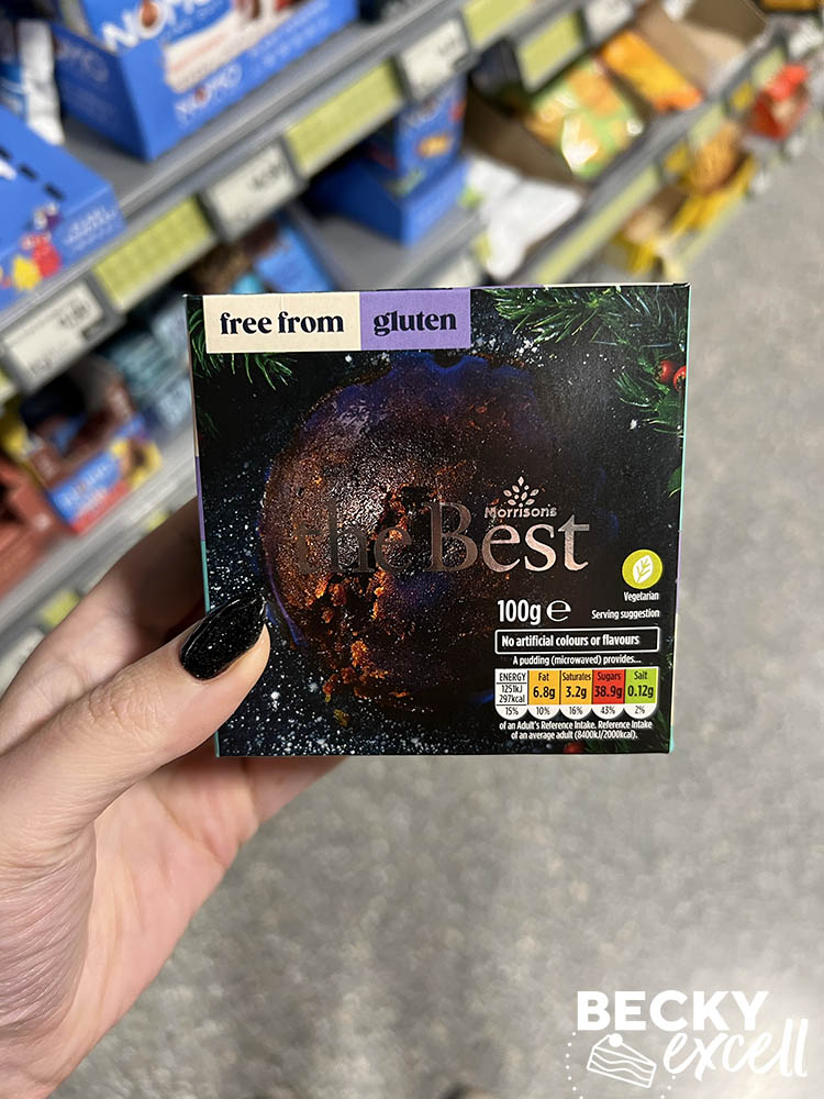 morrisons the best free from gluten small christmas pudding