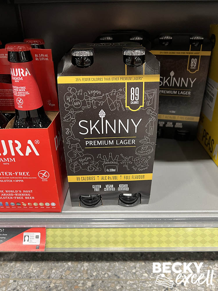 Skinny premium lager gluten-free morrisons