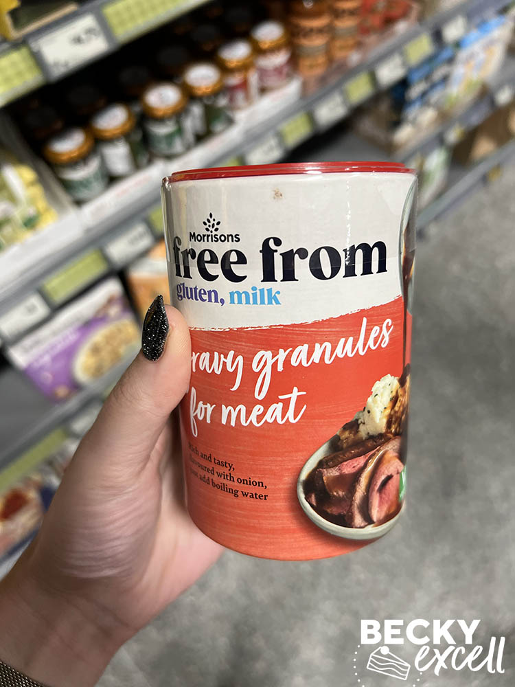 morrisons free from gluten, milk gravy granules for meat