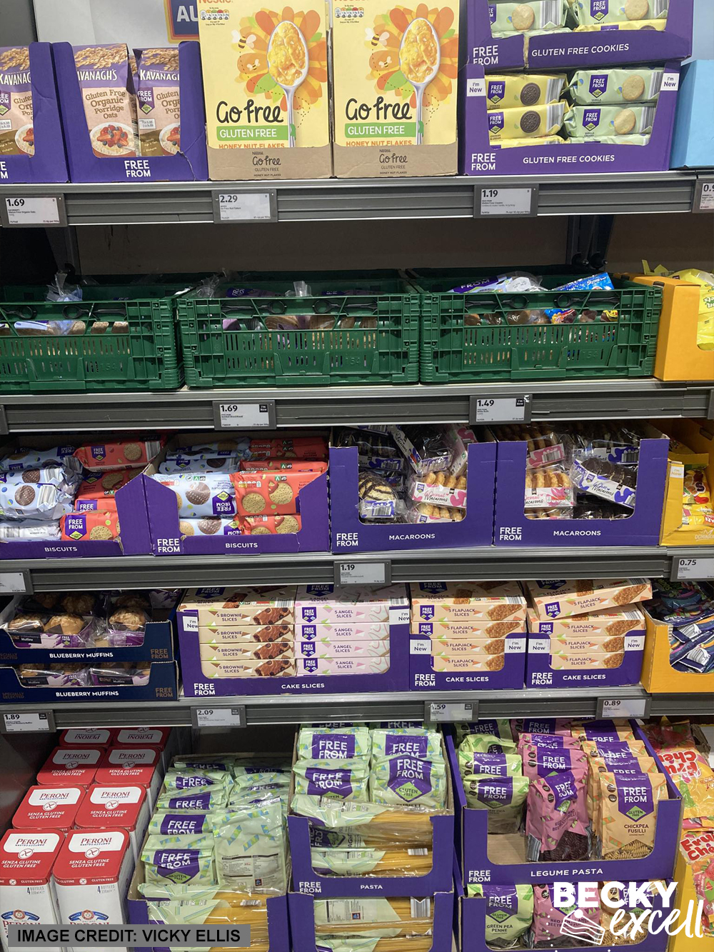 Aldi UK gluten-free range 2025