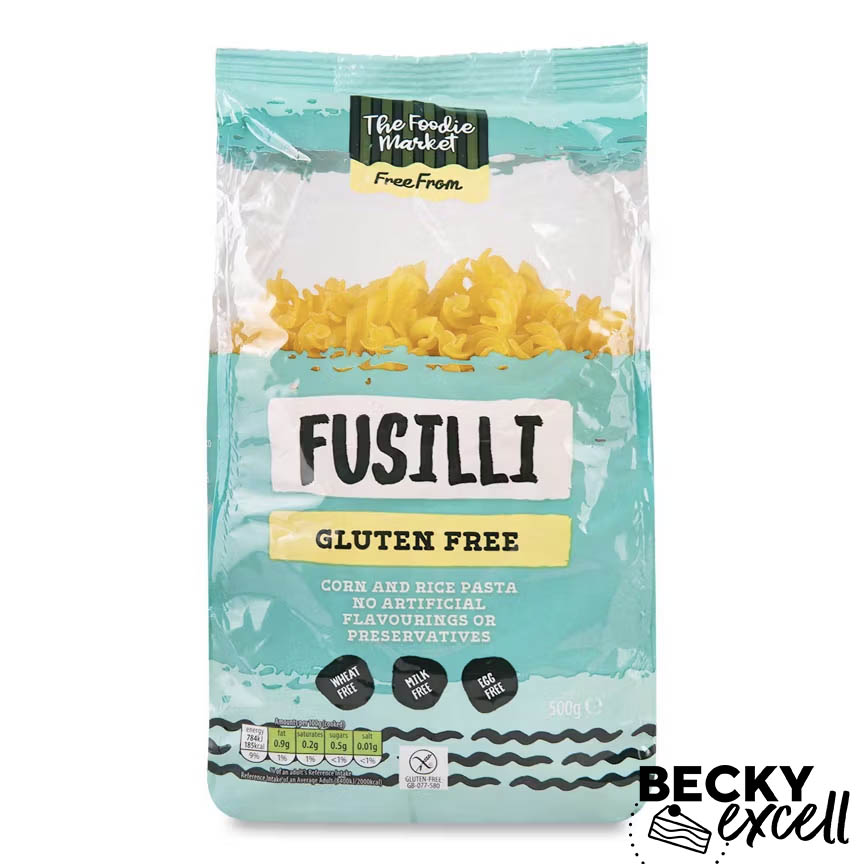 Aldi UK gluten-free range 2025 - the foodie market free from fusilli