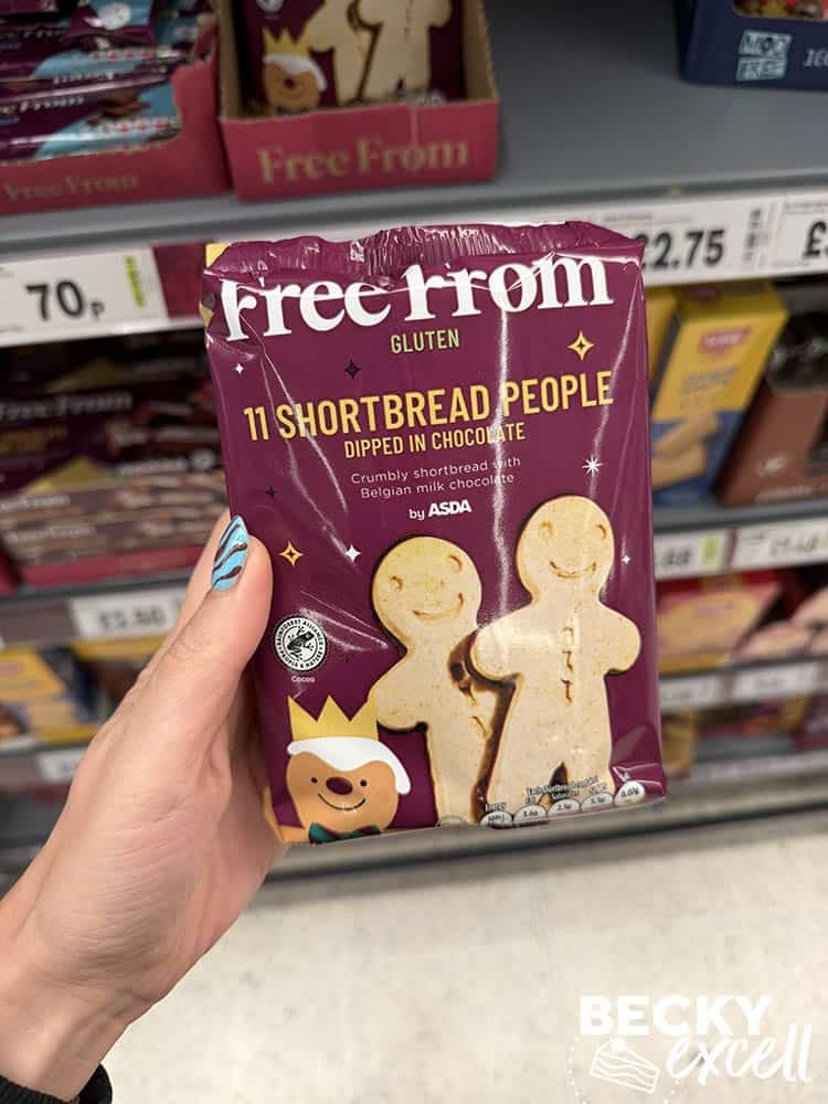 Asda's gluten-free Christmas products 2025