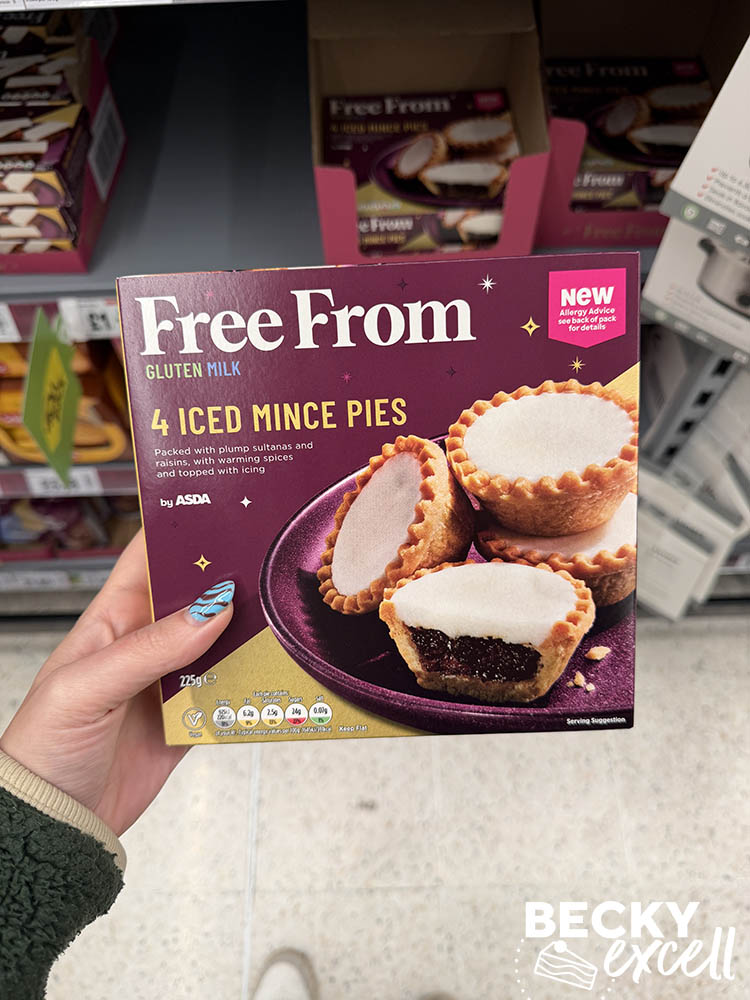 Asda's gluten-free Christmas products 2025
