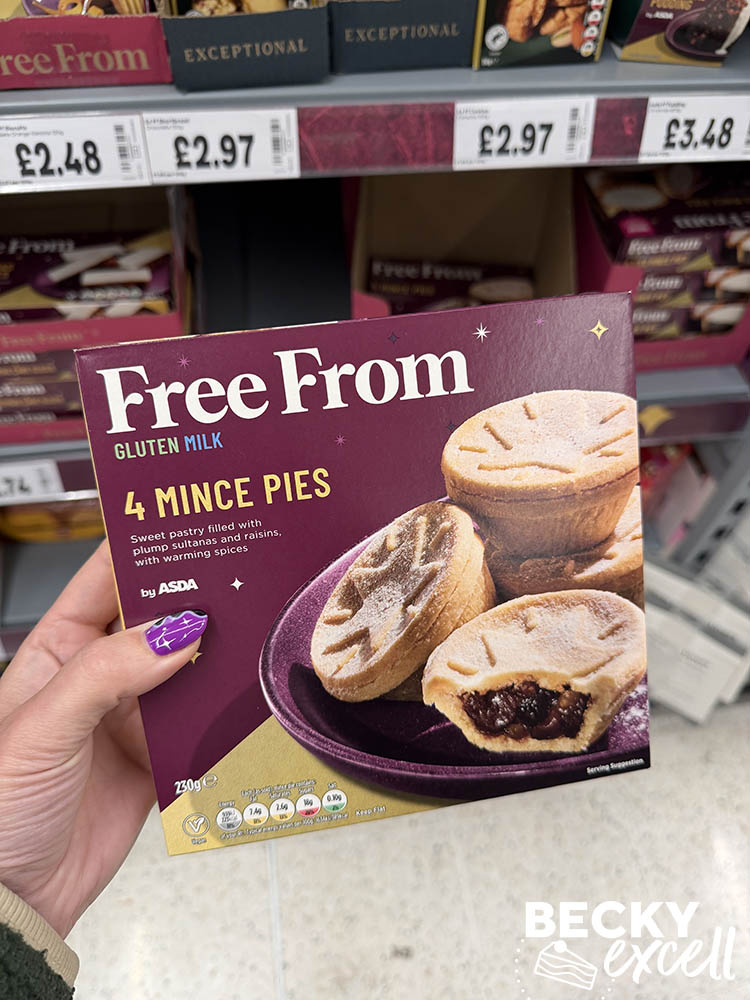 ASDA Free From 4 Mince Pies