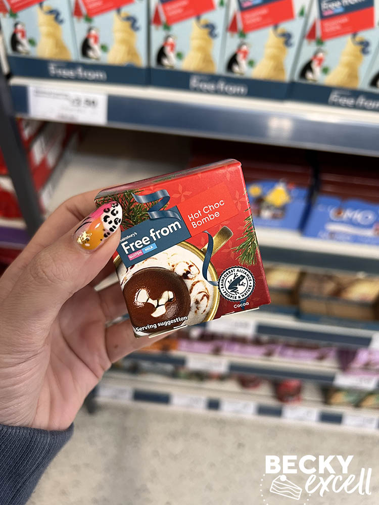 Sainsbury’s Free From Gluten & Milk Hot Choc Bombe