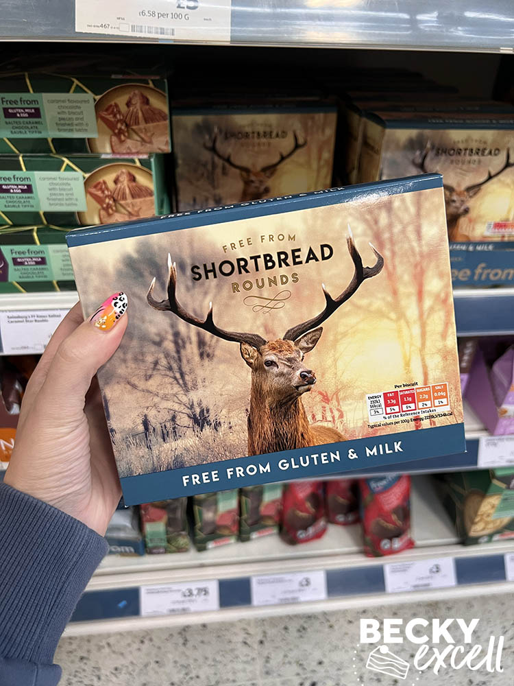Sainsbury's Free From Shortbread Rounds