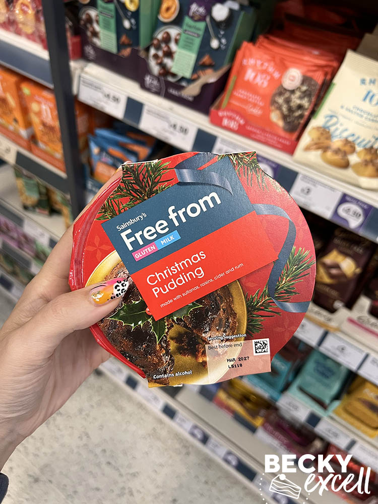 Sainsbury's Gluten-free Christmas Products 2025