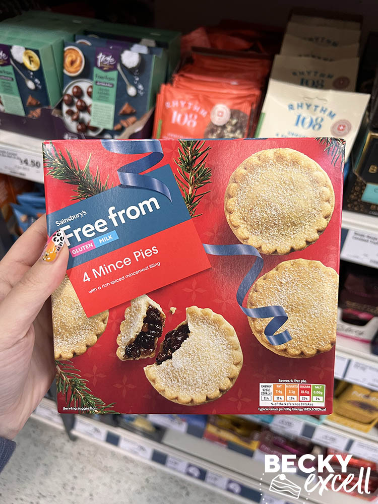 Sainsbury's Gluten-free Christmas Products 2025