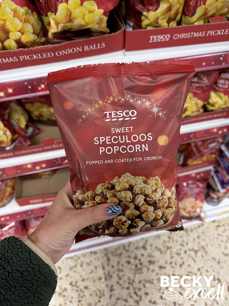 Tesco Sweet Speculoos Popcorn