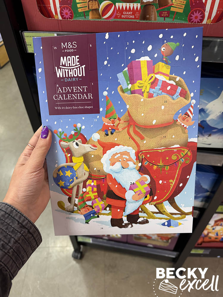 M&S Food Made Without Dairy Advent Calendar