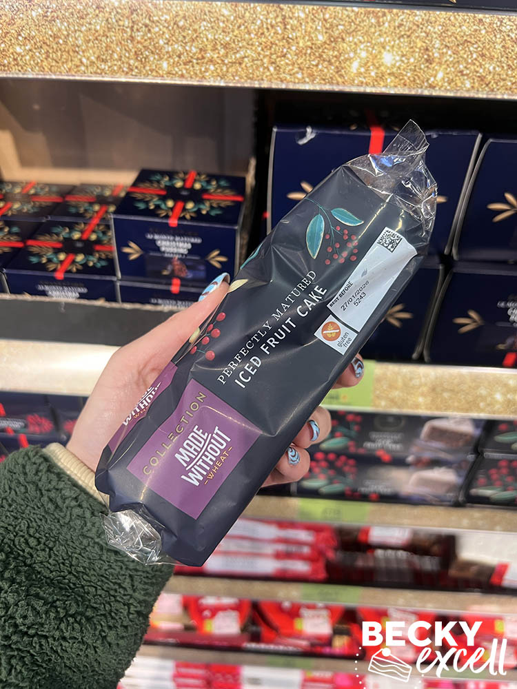 M&S Food COLLECTION Made Without Wheat Perfectly Matured Iced Fruit Cake