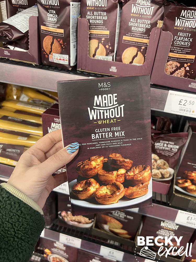 Marks and Spencer's gluten-free Christmas products 2025 Gluten Free Batter Mix