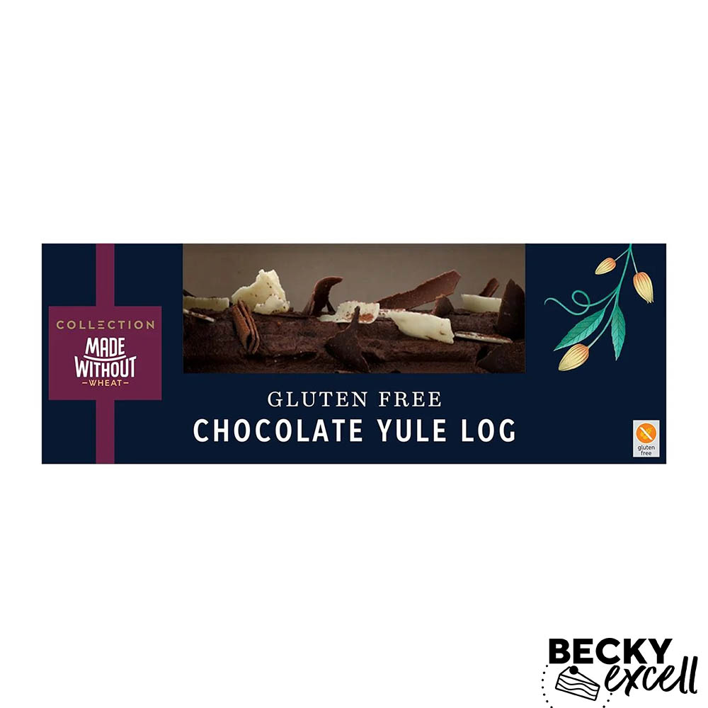 M&S Food COLLECTION Made Without Wheat Gluten Free Chocolate Yule Log