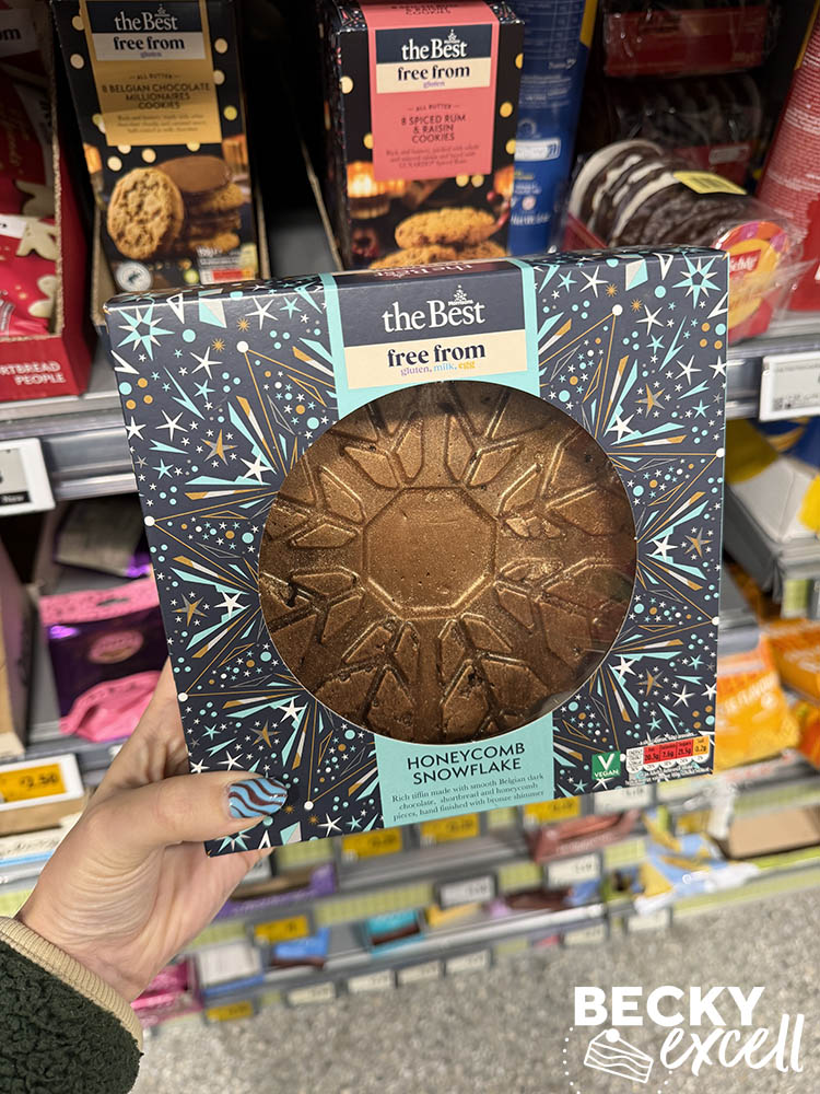 Morrisons The Best Free From Honeycomb Snowflake