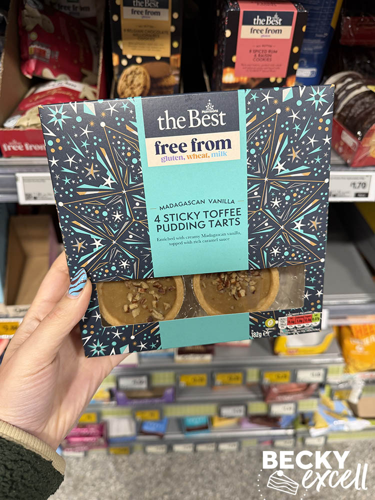 Morrisons The Best Free From 4 Sticky Toffee Pudding Tarts