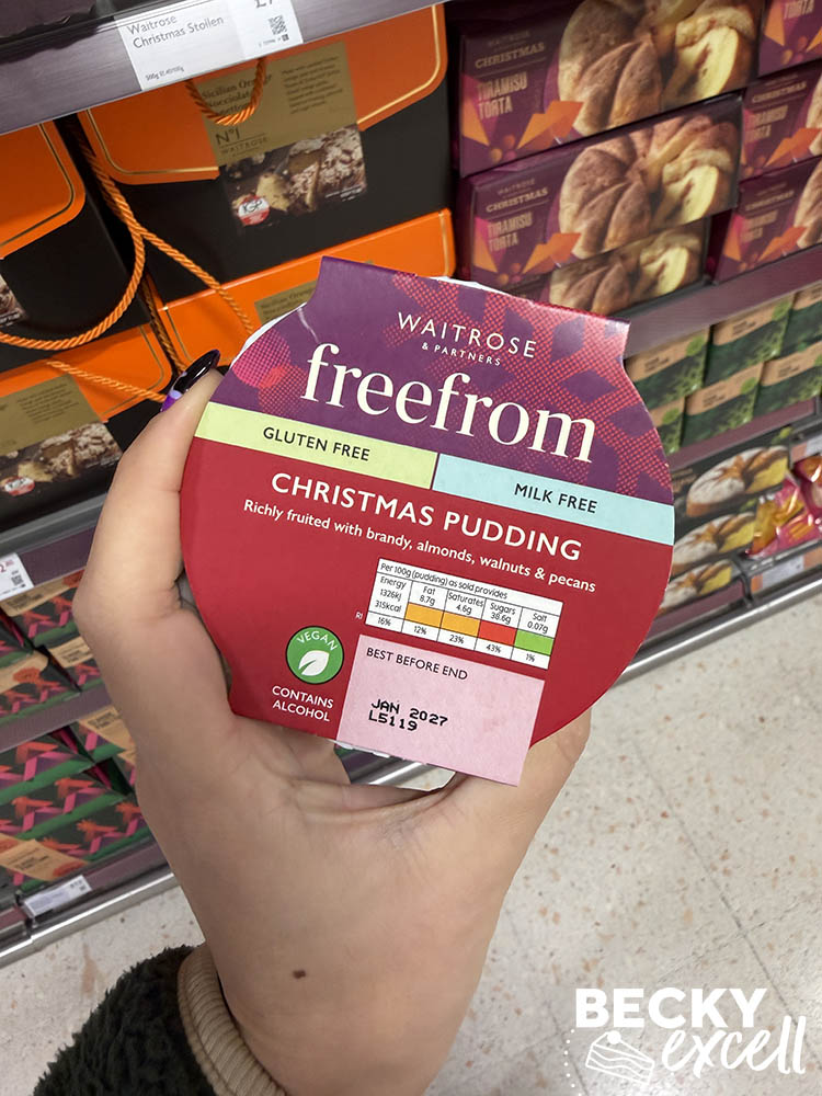 Waitrose's Gluten-free Christmas Products 2025