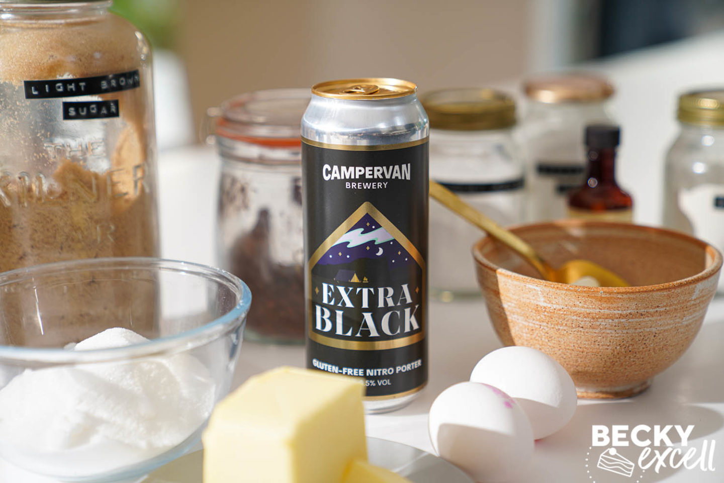 Campervan Extra Black 4.5% Nitro Porter (gluten-free Guinness equivalent)