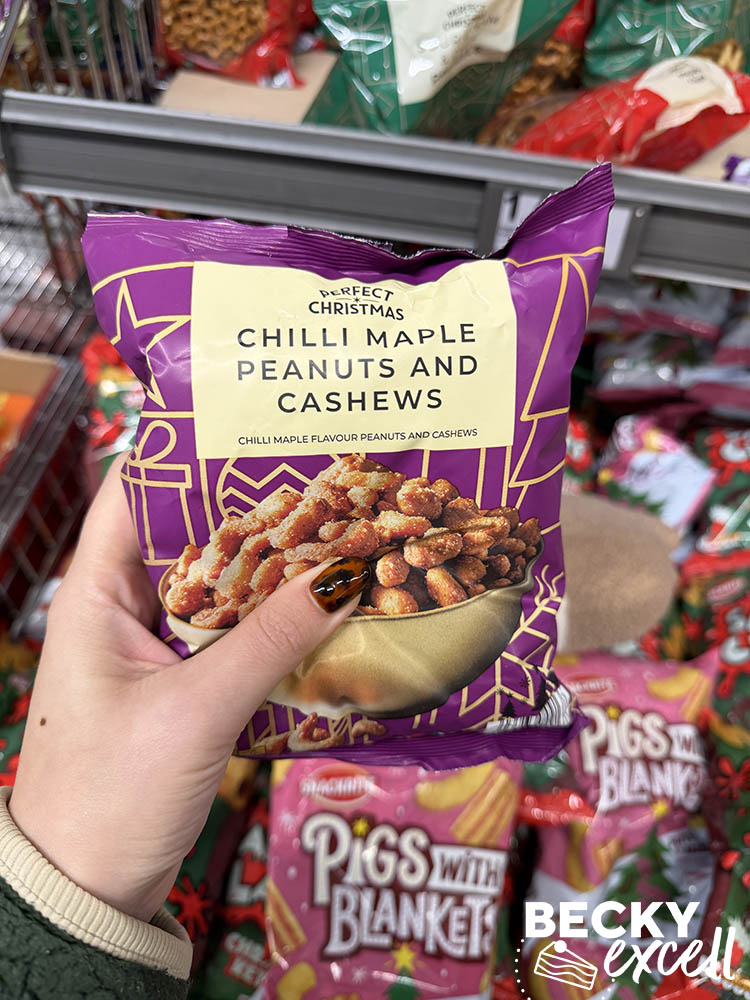 Aldi Perfect Christmas Chilli Maple Peanuts and Cashews