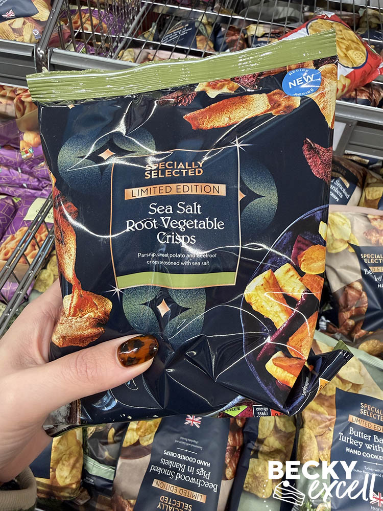 Aldi Specially Selected Sea Salt Root Vegetable Crisps
