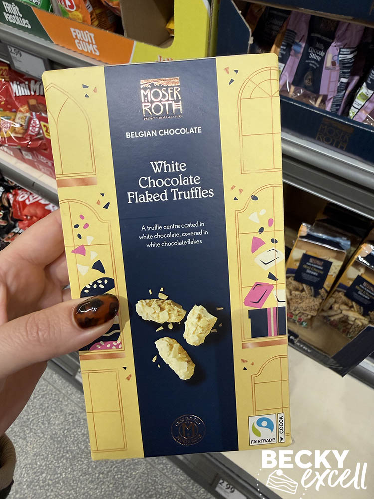 Aldi Moser Roth White Chocolate Flaked Truffles