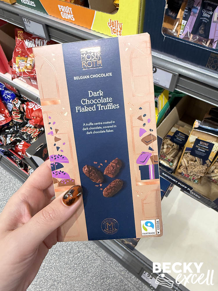 Aldi Moser Roth Dark Chocolate Flaked Truffles