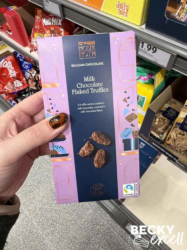 Aldi Moser Roth Milk Chocolate Flaked Truffles