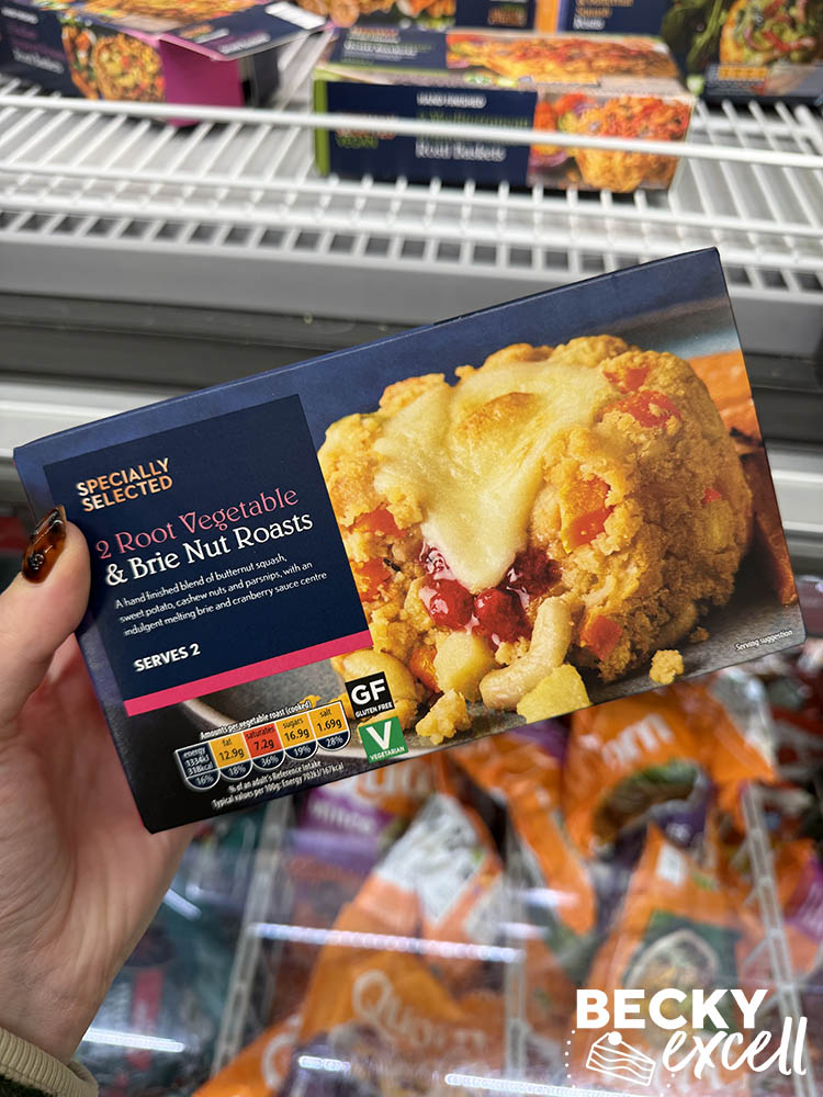 Aldi Specially Selected 2 Root Vegetable & Brie Nut Roasts