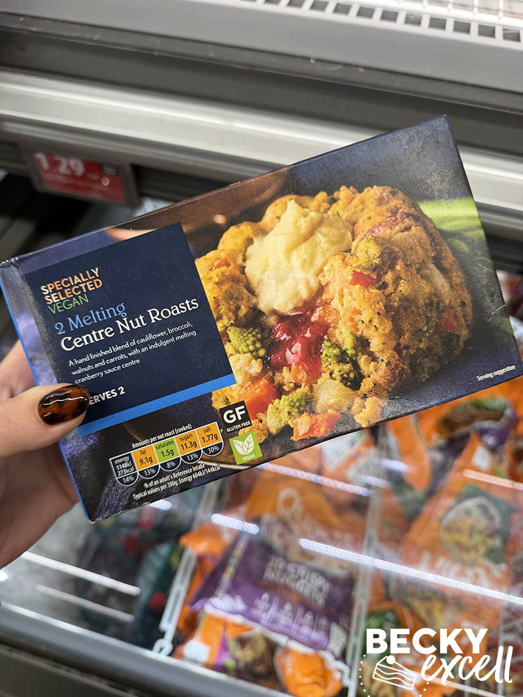 Aldi Specially Selected Vegan 2 Melting Centre Nut Roasts