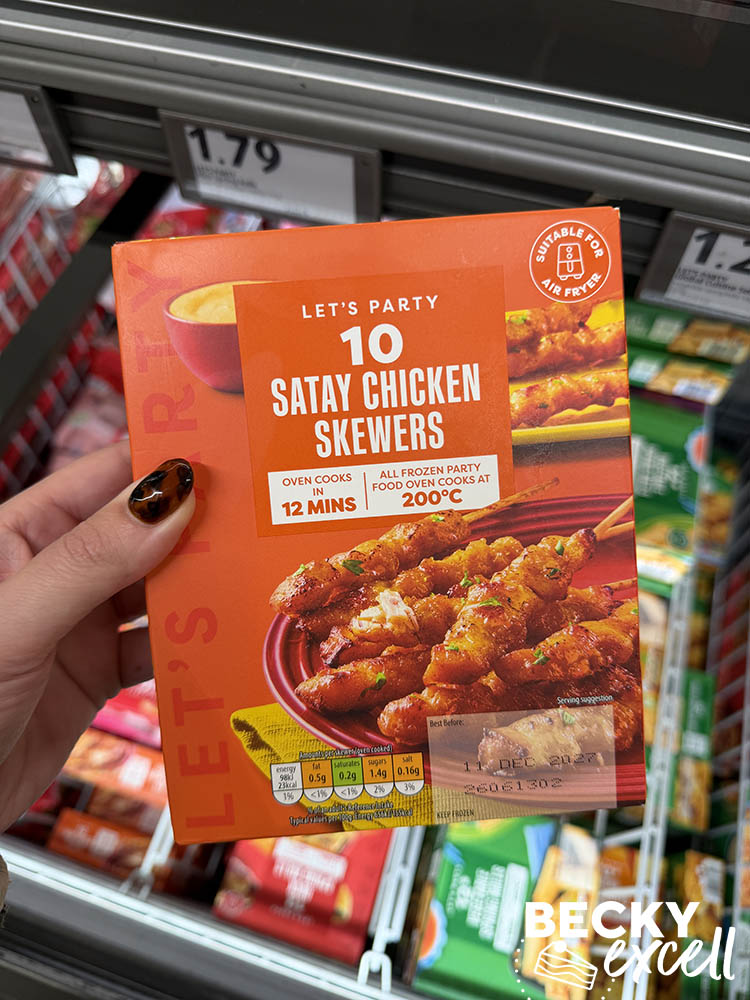 Aldi Let’s Party 10 Satay Chicken Skewers