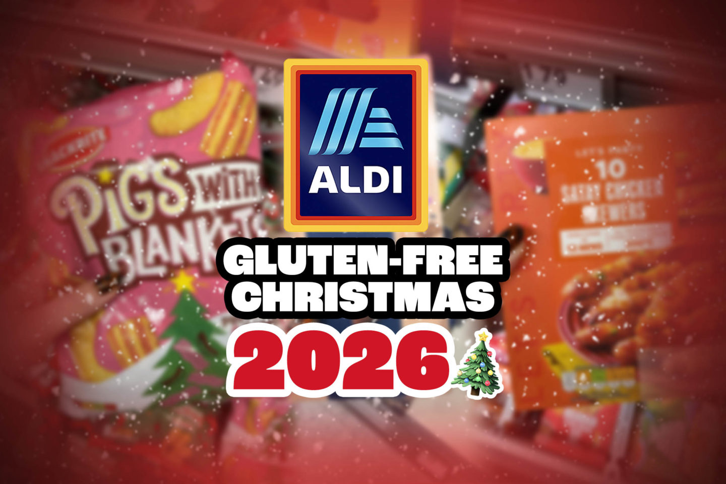 Aldi gluten-free Christmas products 2026