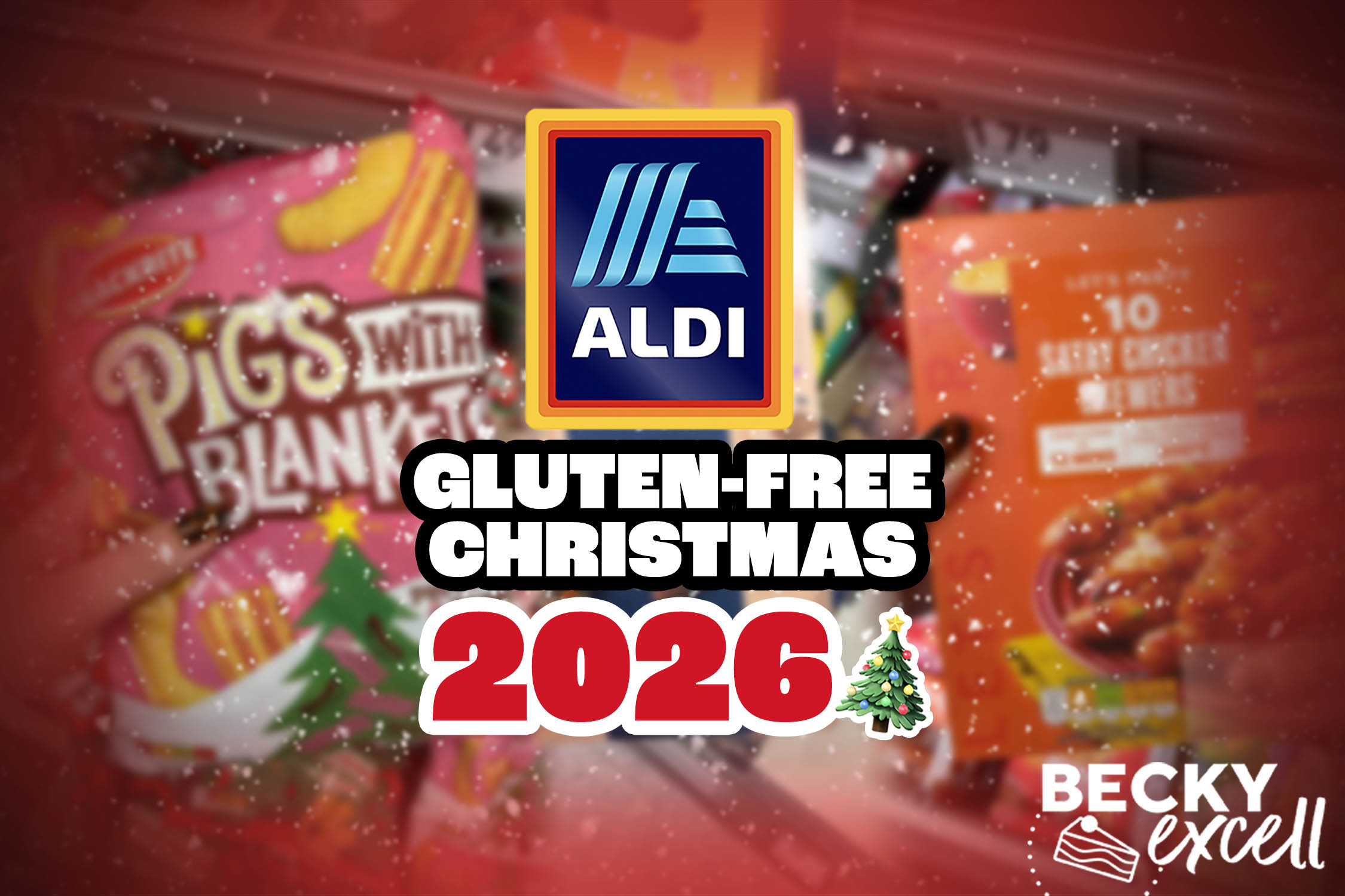 Aldi gluten-free Christmas products 2026