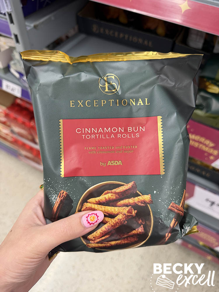 ASDA Exceptional Cinnamon Bun Tortilla Rolls
