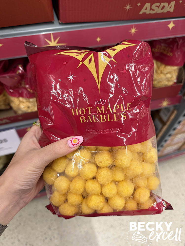 ASDA Jolly Hot Maple Baubles