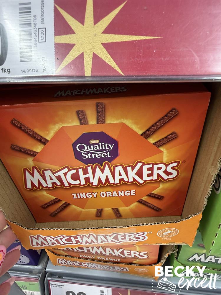 Quality Street Matchmakers Zingy Orange