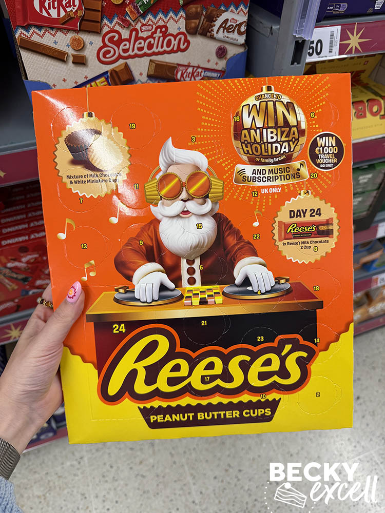 Reese’s Peanut Butter Cups Advent Calendar