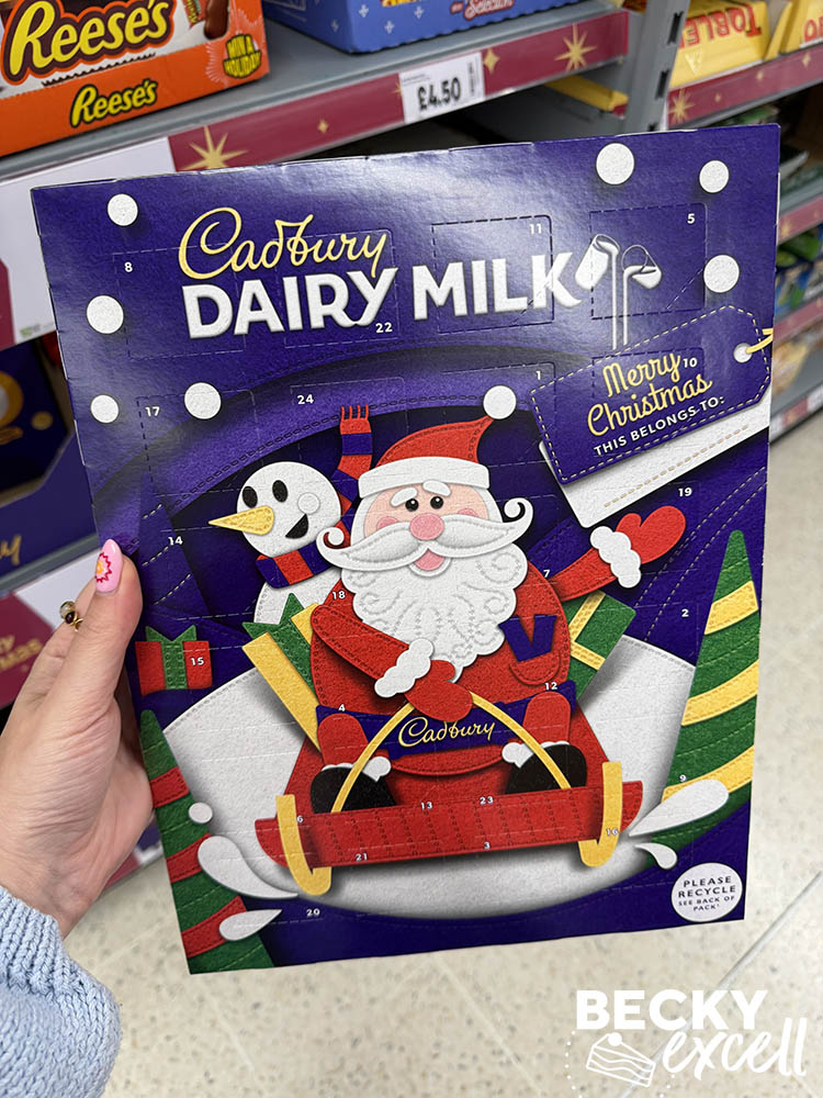 Cadbury Dairy Milk Advent Calendar