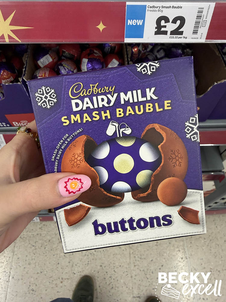 Cadbury Dairy Milk Buttons Smash Bauble