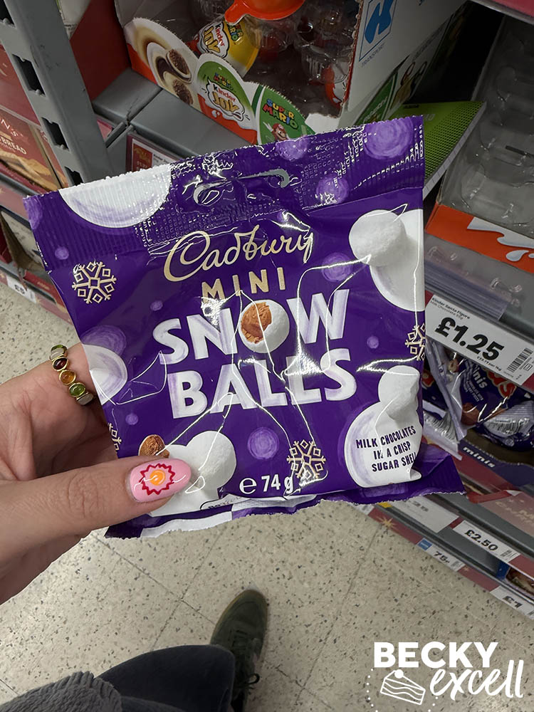 Cadbury Mini Snow Balls
