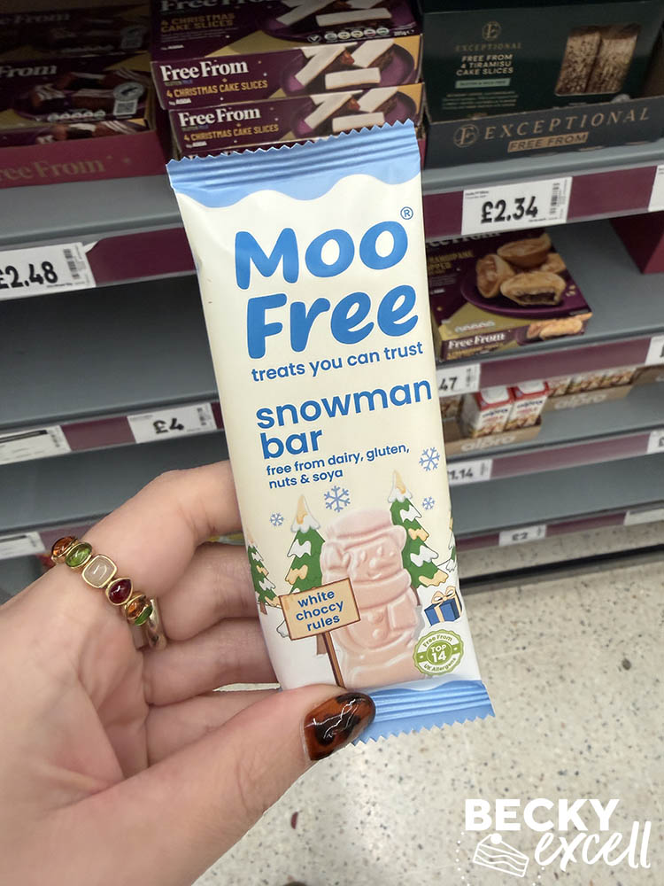 Moo Free Snowman Bar