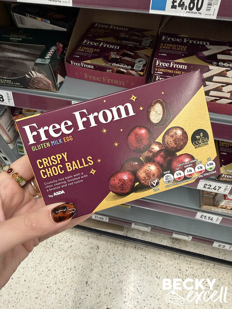 ASDA Free From Crispy Choc Balls
